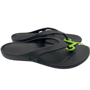 Crocs Kadee II black slide sandals women’s Size 7